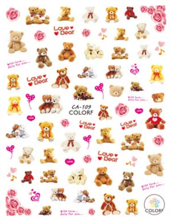 Love bear sticker