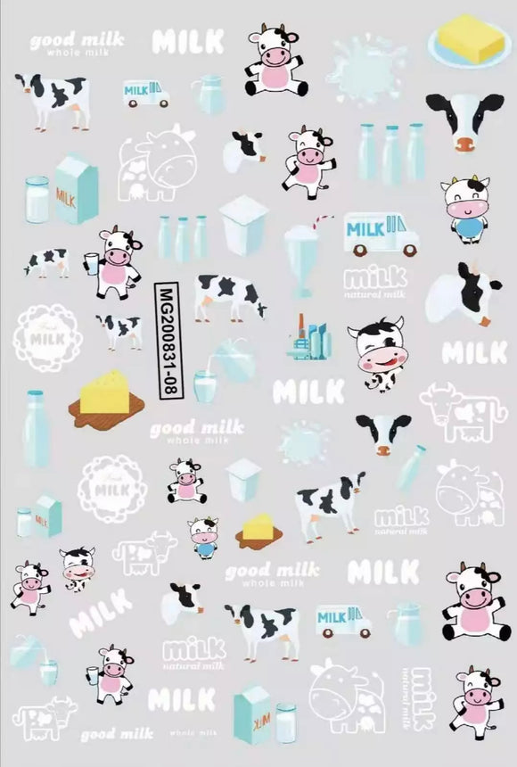Cow sticker