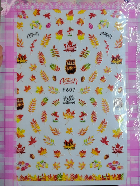 Fall buo sticker