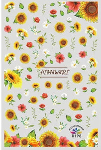 Sunflower sticker