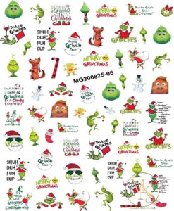 Grinch sticker