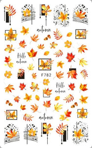 Fall sticker