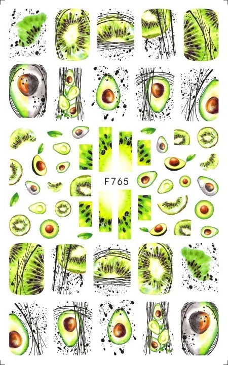 Avocado stickers